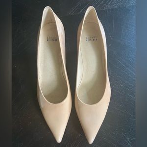 Stuart Weitzman Poco Kitten Pump - Size 10